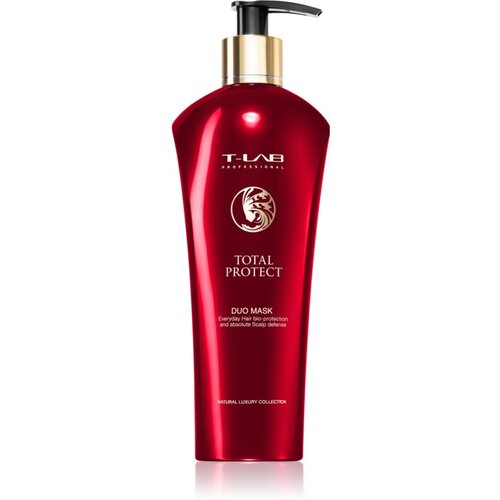 T-LAB Professional Total Protect maska za obremenjene lase in lasi&amp;scaron;če 300 ml Slike