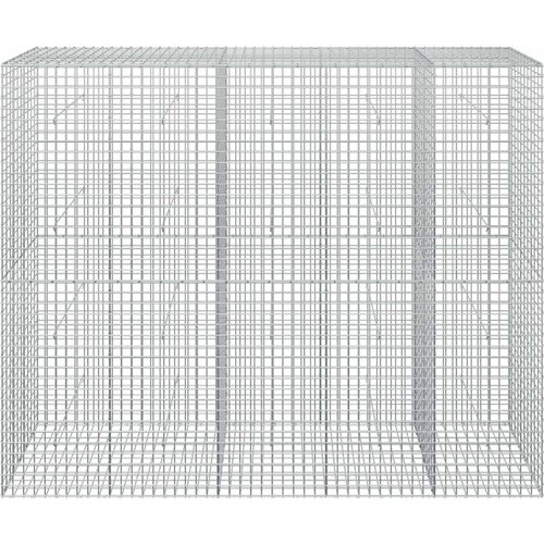  Gabion s 5 mm žicom i mrežom 5x5 cm 250x50x200 cm Slike