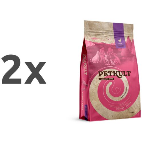 Petkult dog probiotics starter & junior - raca in rjavi riž 2 x 8 kg Cene
