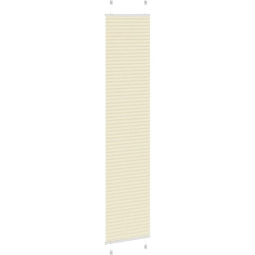  Plisirana zavjesa krem boje 40x200 cm &amp;Scaron;irina tkanine 39,4 cm Poliester Slike