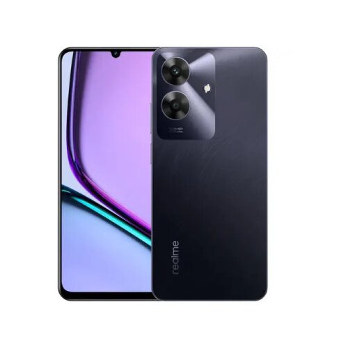 Realme Note 60 4128GB Marble Black RMX3933 mobilni telefon A Slike