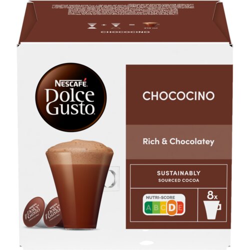 Nescafe Napitak čokoladnog ukusa Dolce Gusto Chococino, 16 kapsula, 256g Slike
