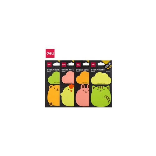 Deli STIKER BLOK ŽIVOTINJE 76×76mm - 2x20 lista - 4 dezena EA55002 Cene