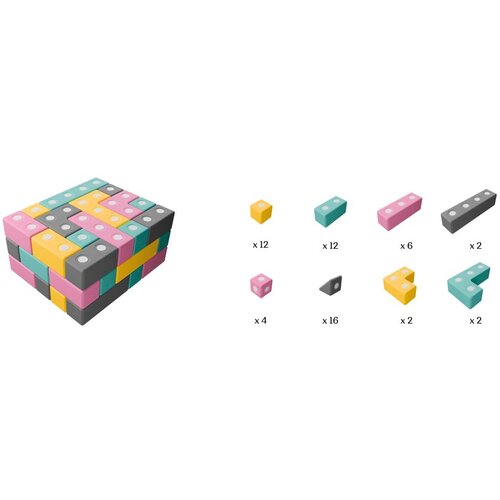  Set BUILDER 56 - magnetni blokovi za slaganje Slike