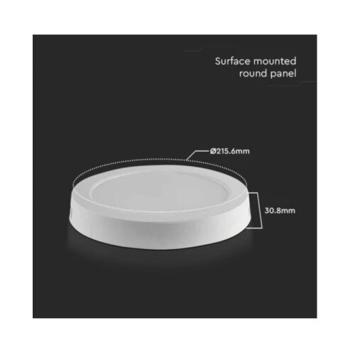 V-tac LED PANEL NADGRADNI OKRUGLI, 18W, 6500K, SKU-7878 Cene