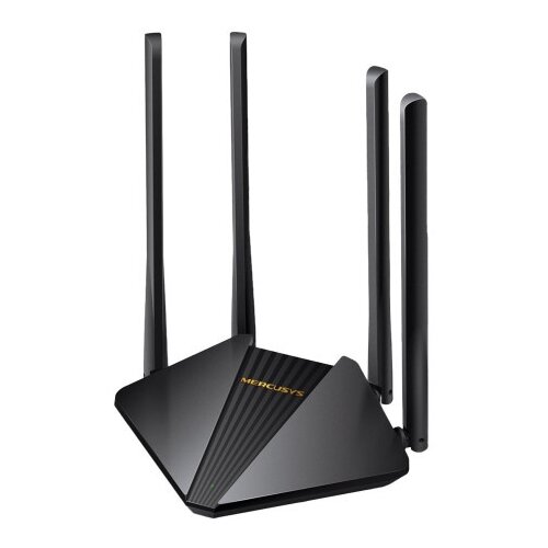 Mercusys AC1200 Dual-Band Wi-Fi Gigabit RouterSPEED: 300 Mbps at 2.4 GHz + 867 Mbps at 5 GHz SPEC: 4&amp;times; Fixed External Antennas, 2&amp;times; Gigabi Slike