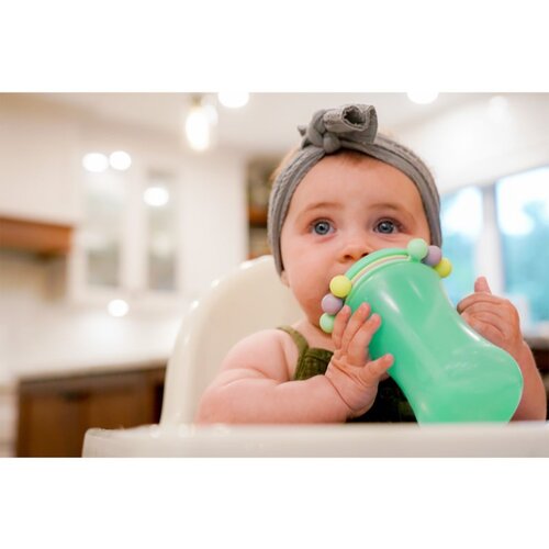 Melii Abacus Straw Sippy Cup skodelica s slamico Mint 340 ml Slike
