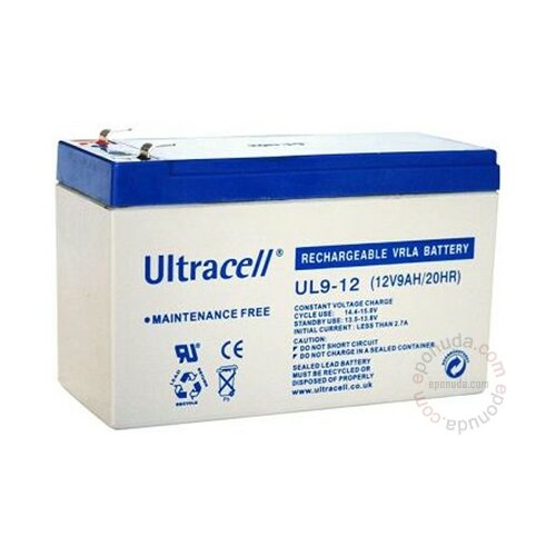 Ultracell UPS Battery 12V/9Ah UL9-12 Slike