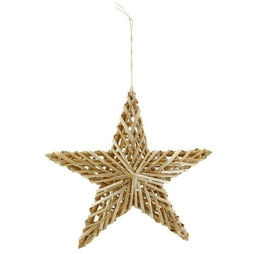 Geroma Slamnata zvezda Zvezda (5,5 x 20 x 5,5 cm, Slama, 1 kos) Cene
