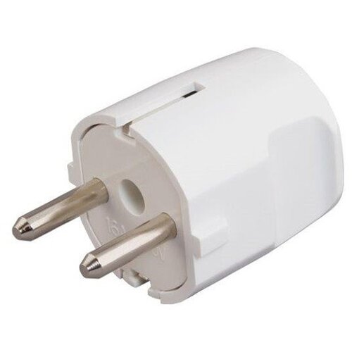 Mitea_Electric Utikač L beli PVC 16A 250V dvopolni, sa kontaktom za uzemljenje PM-302-W Cene