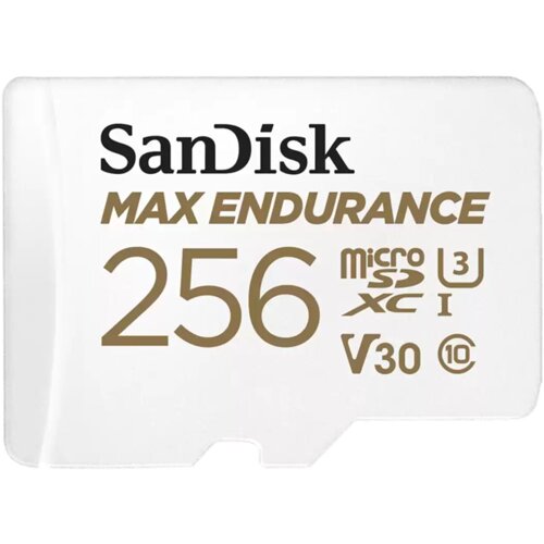 San Disk Spominska kartica Max Endurance microSDXC 256GB UHS-I U3 V30 (100/40 MB/s) + SD adapter &ndash; SDSQQVR-256G-GN6IA Cene