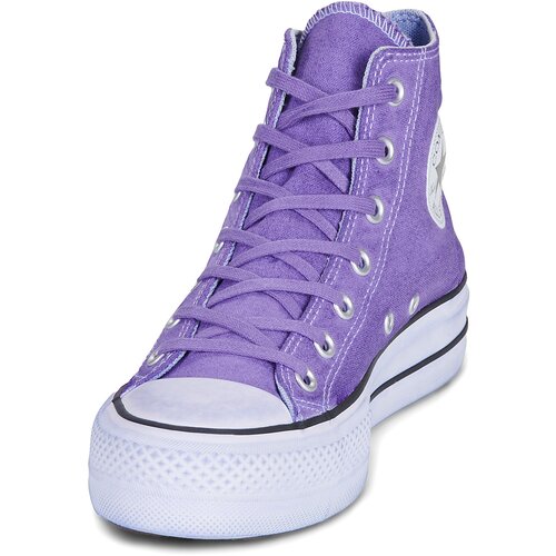 Converse Visoke superge Chuck Taylor All Star Lift Canvas LTD Vijolična Slike