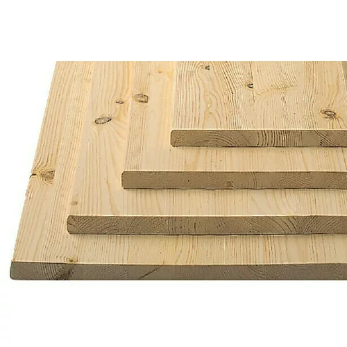 RETTENMEIER Masivna drvena lijepljena ploča (Bor, 80 x 30 x 2,8 cm)