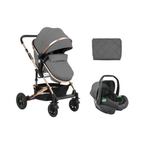 Kolica Amaia Dark Grey premium set 2in1 sa autosedi&amp;scaron;tem I-Size KKB11244 SET Slike