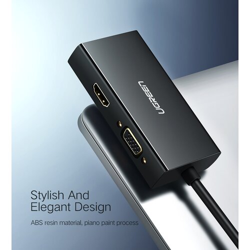 Ugreen konvertor mini DP na HDMI/VGA/DVI MD114 ( 20418 ) Slike