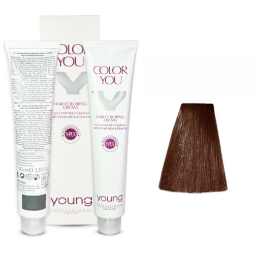 YOUNG Farba za kosu No 5.4 Light copper brown, 100ml Cene