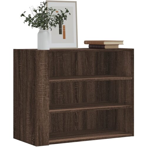 vidaXL Zidni ormarić smeđa boja hrasta 75x35x60 cm konstruirano drvo Cijene
