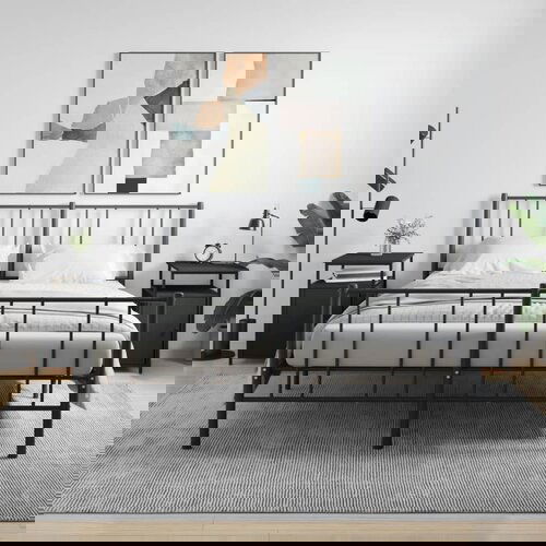 VidaXL Noćni ormarići 2 kom crni 40x42x60 cm konstruirano drvo Slike