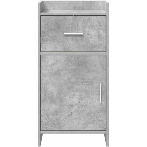  Kreveta Betonska siva 40 x 36 x 80 cm Konstruirano drvo Slike