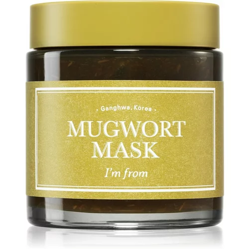 I'm from Mugwort pomirjajoča maska za občutljivo kožo 110 g
