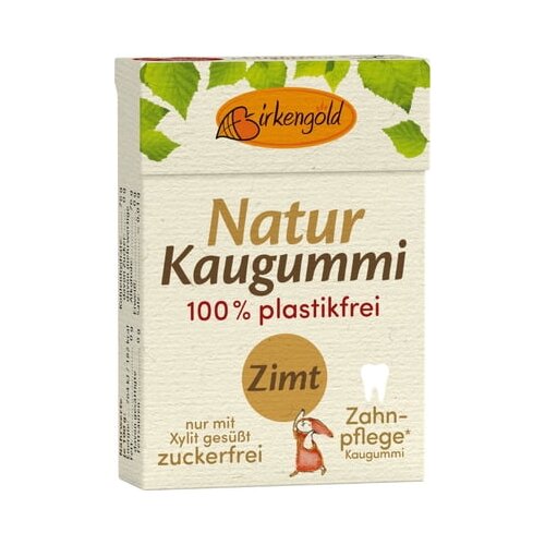 Birkengold naravni žvečilni gumi - cimet Cene