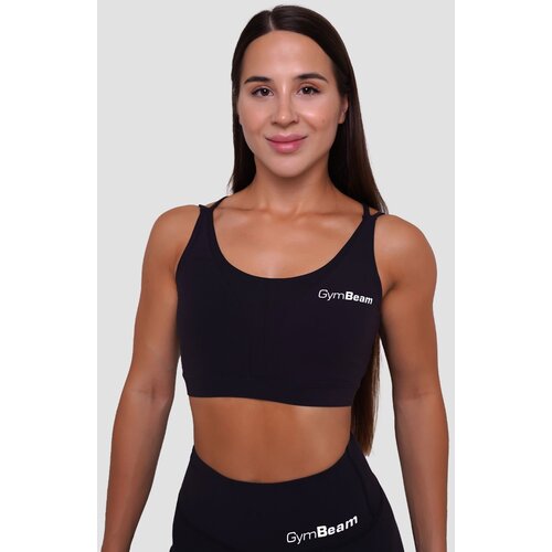 GymBeam sportski grudnjak beat black Cene