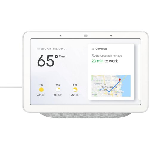 Google Pametni 7" zaslon, Assistant, WiFi, Bluetooth - Nest Hub 2 Chiaro Chalk Cijene
