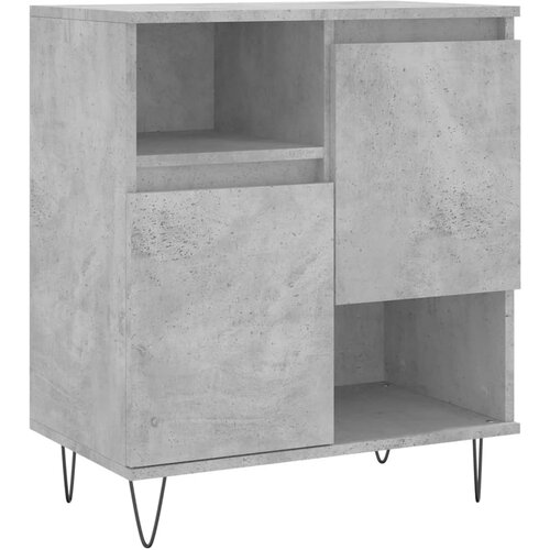 Maison Chic Komoda - Predalnik betonsko siva 60x35x70 cm inženirski les, (21722327) Slike