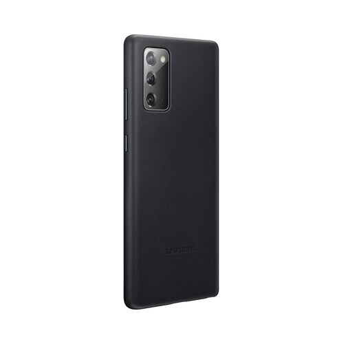 Samsung original usnjen ovitek ef-vn980lbe za galaxy note 20 n980 - za&amp;scaron;čita zadnjega dela - črna Slike