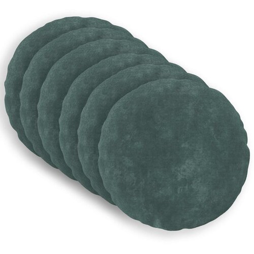  Presvlaka za jastuk 6 pcs HEERLEN Morska plava &Oslash; 50 cm Cijene