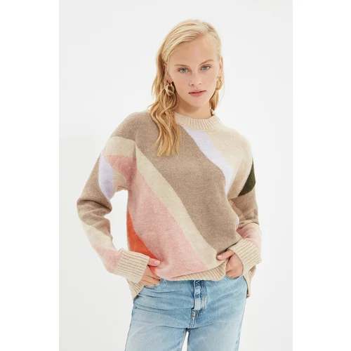 Trendyol Sweater - Ecru - Regular
