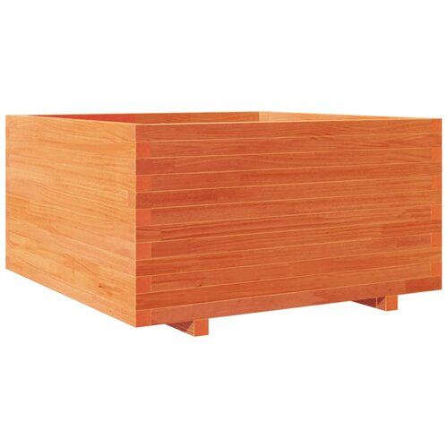  Vrtna sadilica vo&amp;scaron;tano smeđe boje 90x90x49,5 cm od borovine Slike
