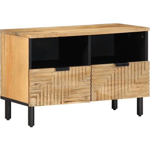 vidaXL TV omarica rjava 70x33x46 cm masivni les Mango Cene