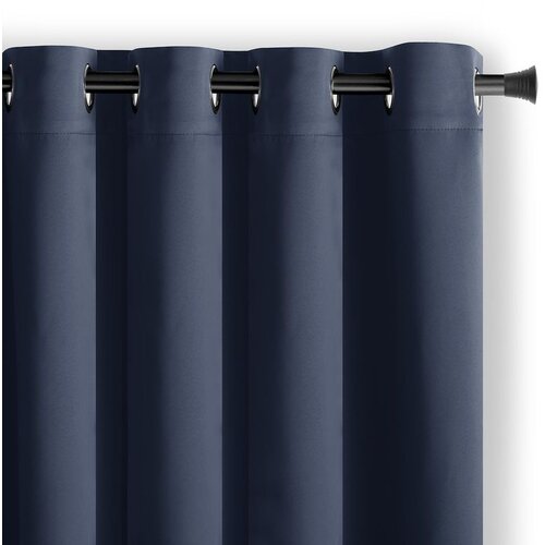 AmeliaHome Zavjesa Blackout 140x245 cm, indigo, s u&amp;scaron;icama Slike