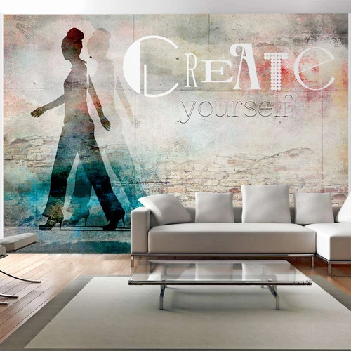  tapeta - Create yourself 100x70