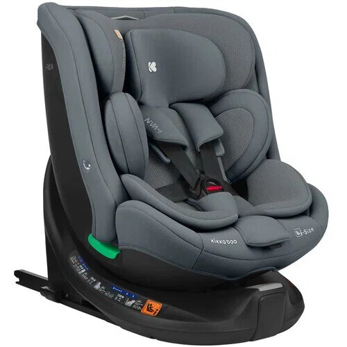 Kikka Boo I-Van i-Size auto sedi&amp;scaron;te 40-150 cm ISOFIX Dark Grey KKB00082 Slike