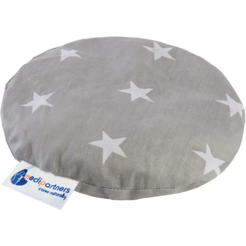 Medi Partners Children's cherry seed thermofor - White stars on gray