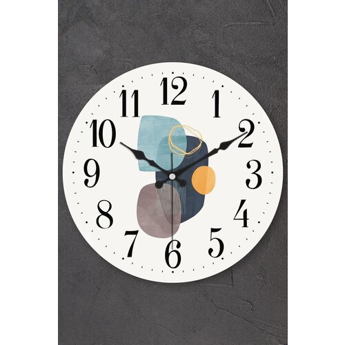 Wallity zidni sat Myk1383-08, 36x36 cm, Beli Cene