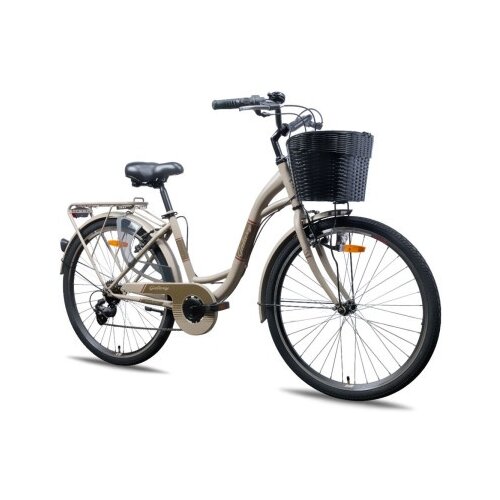 Galaxy Bicikl destiny 26"/6 bež/braon mat ( 650236 ) Cene