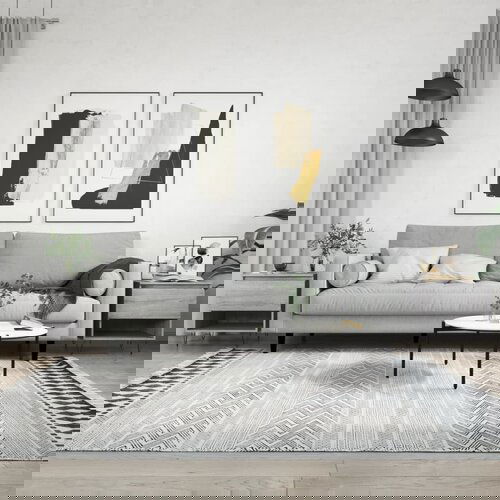 VidaXL Klubska mizica 2 kosa siva sonoma 50x46x50 cm inženirski les Slike