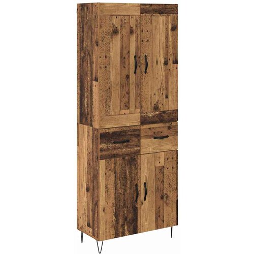 vidaXL Visok predalnik Star les 69,5 x 34 x 180 cm Konstruiran les, (5000108249) Cene
