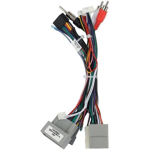 INORCO Reproductor de CD de radio de audio para automvil Adaptador de corriente Android Calbe de 16 pines compatible con Arns de cableado de medios + (b, (21982251) Slike