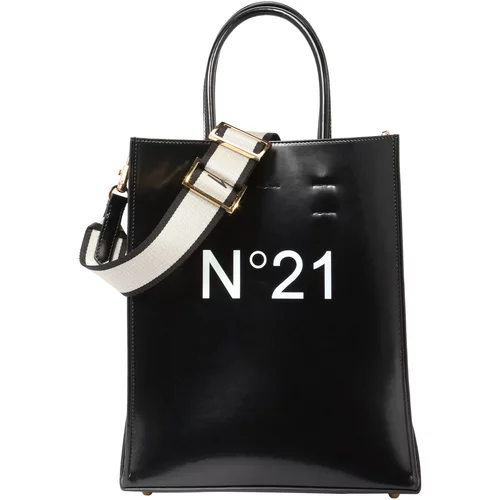 N°21 Nakupovalna torba črna / bela
