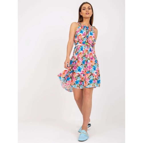 Fashion Hunters RUE PARIS dress with colorful flowers Cene