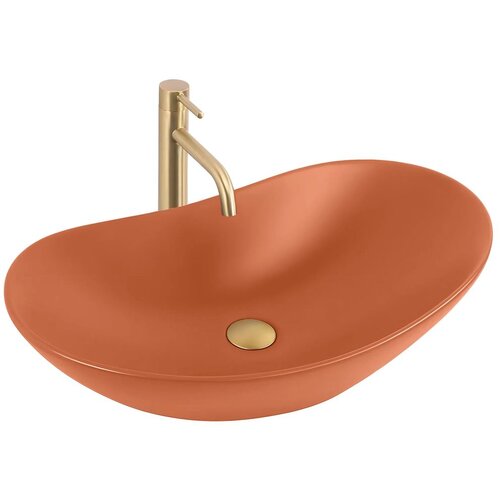 REA Bath Nadgradni umivaonik Rea Royal Cinnamon Matt Slike