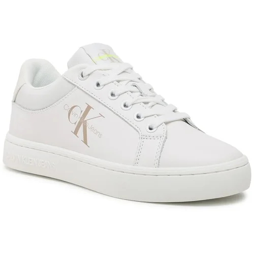 Calvin Klein Jeans WOMEN'S SPORTS SHOES WHITE