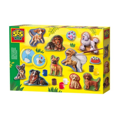 Ses Igračka izrada i bojenje figura pasa Set 9/1 01294 Cijene