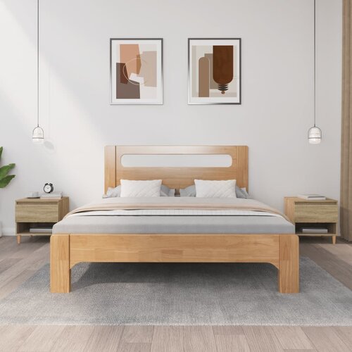 VidaXL Noćni ormarići 2 kom Boja hrasta 50x46x50 cm konstruirano drvo Slike