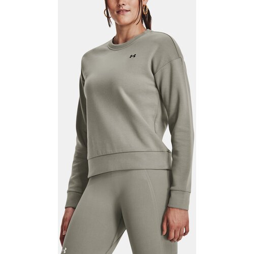Under Armour Sweatshirt Unstoppable Flc Crew-GRN - Women Slike