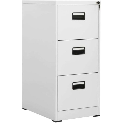 Ormarić za spise svjetlosivi 46 x 62 x 102 5 cm čelični Cijene